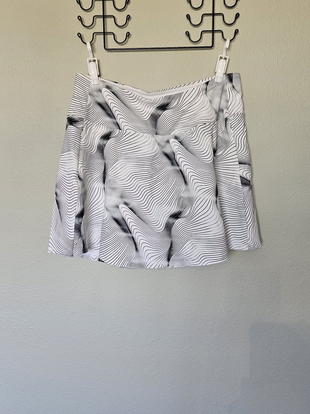 Calia Eagle Skort Black & White Swirl Print XXL